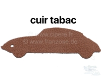 Sonstige-Citroen - DS Pallas, deurpanelen (4 stuks). Bruin tabaksleer, incl. 4x leren bekleding, boven de deu