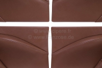 Sonstige-Citroen - DS Pallas, deurpanelen (4 stuks). Chocoladebruin leer (havane), incl. 4x leren bekleding, 