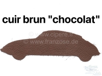 Sonstige-Citroen - DS Pallas, deurpanelen (4 stuks). Chocoladebruin leer (havane), incl. 4x leren bekleding, 