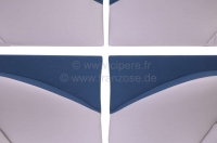 Sonstige-Citroen - DS Pallas, deurpanelen (4 stuks). Donkerblauwe stof. Geschikt voor Citroen DS Pallas. Incl