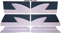 Sonstige-Citroen - DS Pallas, deurpanelen (4 stuks). Geschikt voor Citroen DS Pallas. Kleur: donkerblauw (ble