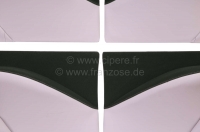 Sonstige-Citroen - DS Pallas, deurpanelen (4 stuks). Stof donkergroen (vert jura). Geschikt voor Citroen DS P