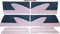Sonstige-Citroen - DS Pallas, deurpanelen (4 stuks). Stof petrol (blauwgroen). Geschikt voor Citroen DS Palla
