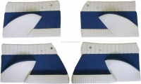 citroen ds 11cv hy deurpanelen pallas 4 stuks stof petrol blauwgroen geschikt voor P38387 - Bild 1