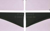 Sonstige-Citroen - DS Non Pallas, deurpanelen set (4 stuks). Donkergroen velours (vert Jura). Geschikt voor C