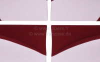 Sonstige-Citroen - DS Non Pallas, deurpanelen set (4 stuks). Donkerrood velours (grenat). Geschikt voor Citro