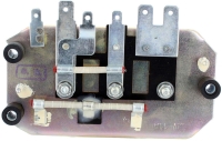 Citroen-DS-11CV-HY - Alternator laadregelaar gelijkstroom 12V, universeel. Aansluitingen: E= aarde. D= D+ op de
