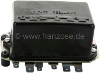 Citroen-DS-11CV-HY - Alternator laadregelaar gelijkstroom 12V, universeel. Aansluitingen: E= aarde. D= D+ op de
