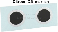 citroen ds 11cv hy elektronica dashboard sticker 2 stuks voor drukknop dagelijkse kilometerstand P35693 - Bild 1