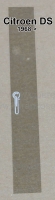 citroen ds 11cv hy elektronica dashboard watertemperatuur display temperatuur embleem transparant P35692 - Bild 1