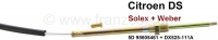 citroen ds 11cv hy gasklepbediening gaskabels choke chokekabel geschikt voor P30001 - Bild 1