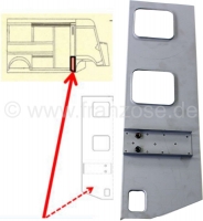 citroen ds 11cv hy gelaste carrosseriedelen krikplaat rechtsvoor geschikt voor nr P44853 - Bild 1