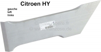 Citroen-DS-11CV-HY - Zijpaneelversteviging (midden-achter) links (neus links). Geschikt voor Citroen HY.