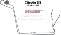 citroen ds 11cv hy geprefabriceerde remleidingen hydraulische leidingen linksvoor voor remcircuit P32520 - Bild 1