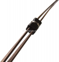 Citroen-DS-11CV-HY - Rem + hydraulische leidingbundel: Rubberen geleider (rubberen blok, voor de leidingbundel 