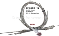 citroen ds 11cv hy geprefabriceerde remleidingen remleiding kit citro n dubbel circuit P44903 - Bild 1
