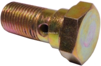 Peugeot - Banjobout voor hoofdremcilinder Citroen 11CV, HY, Peugeot 203. De bout gaat in de voorkant