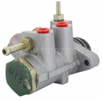 Citroen-DS-11CV-HY - Remventiel (hoofdremcilinder) van aluminium, in ruil. Hydraulisch systeem LHM. V - uitlaat