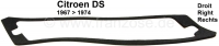 Afdichting, rechts onder de richtingaanwijzer. Geschikt voor Citroen DS, vanaf