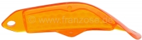 Citroen-DS-11CV-HY - Knipperlichtkap linksvoor, oranje. Geschikt voor Citroen DS Pallas, tot modeljaar 1967.