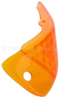 Citroen-DS-11CV-HY - Knipperlichtkap linksvoor, oranje. Geschikt voor Citroen DS Pallas, tot modeljaar 1967.