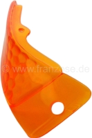 Citroen-DS-11CV-HY - Knipperlichtkap rechtsvoor, oranje. Geschikt voor Citroen DS Pallas, tot modeljaar 1967.