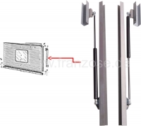 citroen ds 11cv hy kofferbak bevestigingen ombouwset voor bovenste achterklep geschikt P48302 - Bild 1