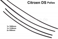 citroen ds 11cv hy kofferbak bevestigingen zijrandbescherming compleet 4 stuks voor kofferruimte P37804 - Bild 1