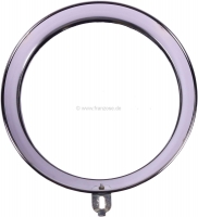 Citroen-DS-11CV-HY - Koplamp chroom ring CIBIE, ca. 185mm/199mm diameter. Geschikt voor Citroen 11CV.