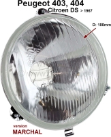 citroen ds 11cv hy koplampen accessoires beugels p 403 404 h4 koplampinzetstuk marchal versie P75133 - Bild 1