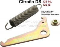 citroen ds 11cv hy koppeling koppelingskabelretour hendelset voor koppelingskabel met ca 596 5mm P32513 - Bild 1