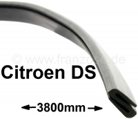 Citroen-DS-11CV-HY - Z-rubber, op de dorpel. Geschikt voor Citroën DS. Lengte: 3800 mm. Dit rubber is voor het
