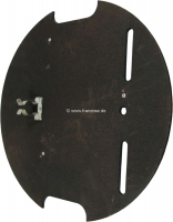 Citroen-DS-11CV-HY - Olieblikhouder, vooraan in de motorruimte (inzetstuk voor reservewiel). Geschikt voor Citr