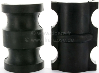 Sonstige-Citroen - Transmissiesteun (2 x rubberen lagerschalen). Geschikt voor Citroen DS, vanaf modeljaar 19