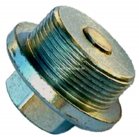 Citroen-DS-11CV-HY - Magnetische olieaftapplug, voor een plaatstalen oliepan. Geschikt voor Citroen 11CV met PE
