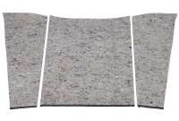 Sonstige-Citroen - Isolatiemat voor de motorkap, geschikt voor Citroen DS, vanaf modeljaar 1967. De randen va