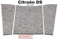 citroen ds 11cv hy motorkap voorpanelen isolatiemat voor geschikt vanaf P38016 - Bild 1