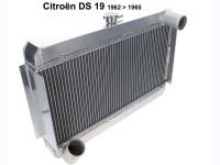 Citroen-DS-11CV-HY - Radiator, nieuw onderdeel gemaakt van aluminium. Geschikt voor Citroen DS/ID tot 1965, de 