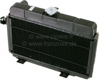 Citroen-DS-11CV-HY - Radiator, nieuw onderdeel. Geschikt voor Citroen DS (behalve DS21IE, DS23 + DS23IE), vanaf