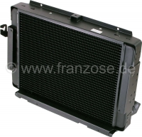 Citroen-DS-11CV-HY - Radiator, nieuw onderdeel. Geschikt voor Citroen DS21IE, DS 23 carburateur + 23IE. Of. DX2