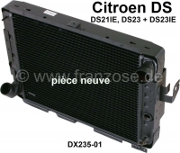 Citroen-DS-11CV-HY - Radiator, nieuw onderdeel. Geschikt voor Citroen DS21IE, DS 23 carburateur + 23IE. Of. DX2