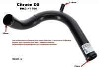 citroen ds 11cv hy motorkoeling radiatorslang verbindingspijp met 1 extra aansluiting diameter 35 P32572 - Bild 1