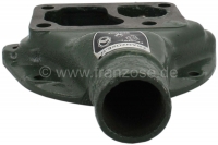Citroen-DS-11CV-HY - Tussenflens waterpomp (plaat tussen motorblok en waterpomp). Aangepast voor een watertempe