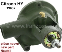 Citroen-DS-11CV-HY - Waterpomp (nieuw onderdeel) voor Citroen HY, gemonteerd vanaf bouwjaar 7/1963 Or.Nr.544309
