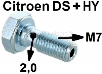 citroen ds 11cv hy olietoevoer oliekoeling filter banjobout voor olieleiding aan buitenkant P30384 - Bild 1
