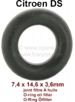 citroen ds 11cv hy olietoevoer oliekoeling filter oliefilter afdichtring o ring klein geschikt voor P30157 - Bild 1