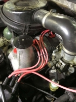 Citroen-DS-11CV-HY - Bougiekabelset, geschikt voor Citroen DS (carburateurmotor, vanaf modeljaar 1965) + Citroe