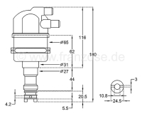 Renault - Elektronisch ontstekingssysteem, 6 + 12 volt. Geschikt voor alle Citroen DS, 11CV, HY, zon