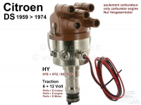 Elektronisch ontstekingssysteem, 6 + 12 volt. Geschikt voor alle Citroen DS