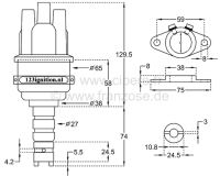 Sonstige-Citroen - Elektronisch ontstekingssysteem, 6 + 12 volt. Geschikt voor alle Citroen DS, met 